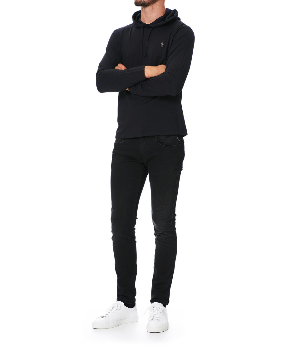 Heren | Truien | Polo Ralph Lauren | Long Sleeve Hoodie Polo Black