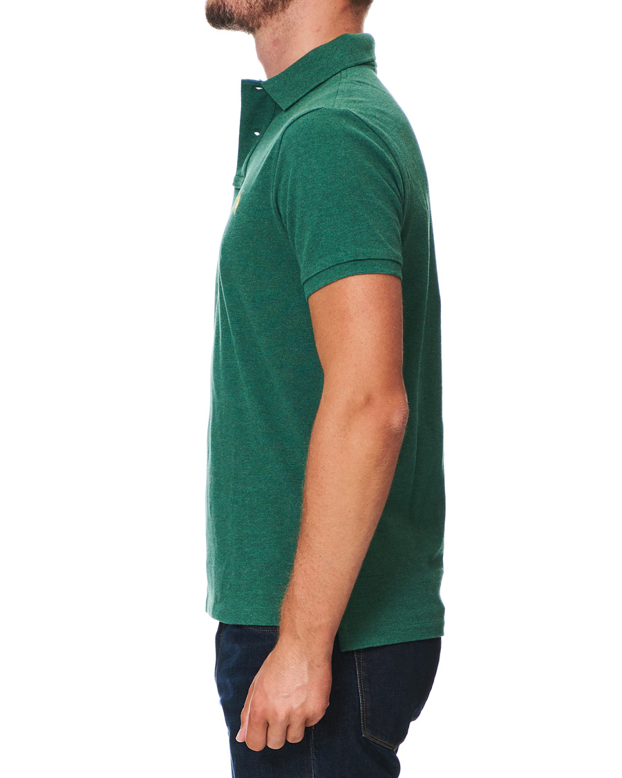 Heren | Polo's | Polo Ralph Lauren | Custom Slim Fit Polo Green Heather