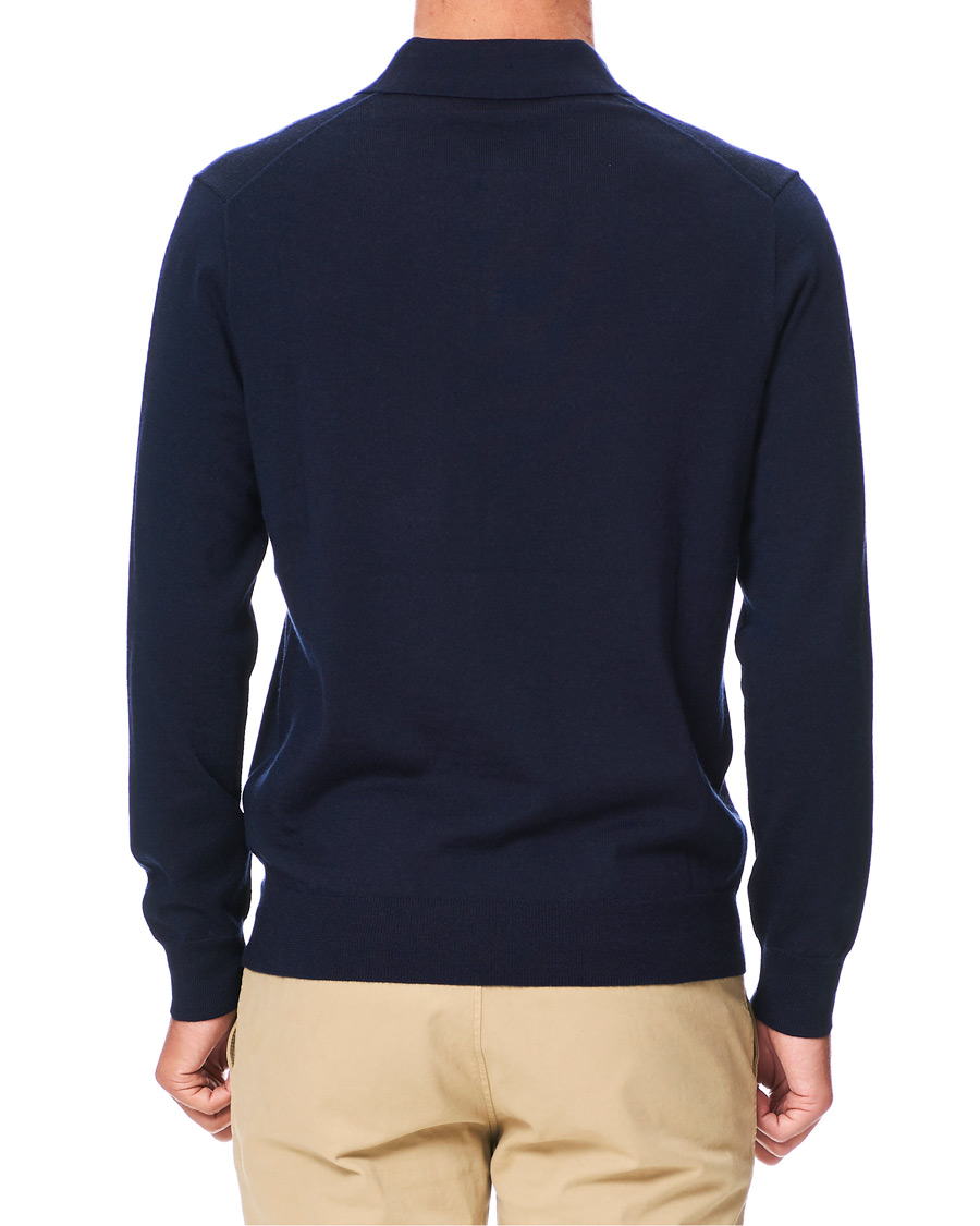 Heren | Truien | Polo Ralph Lauren | Merino Knitted Polo Hunter Navy