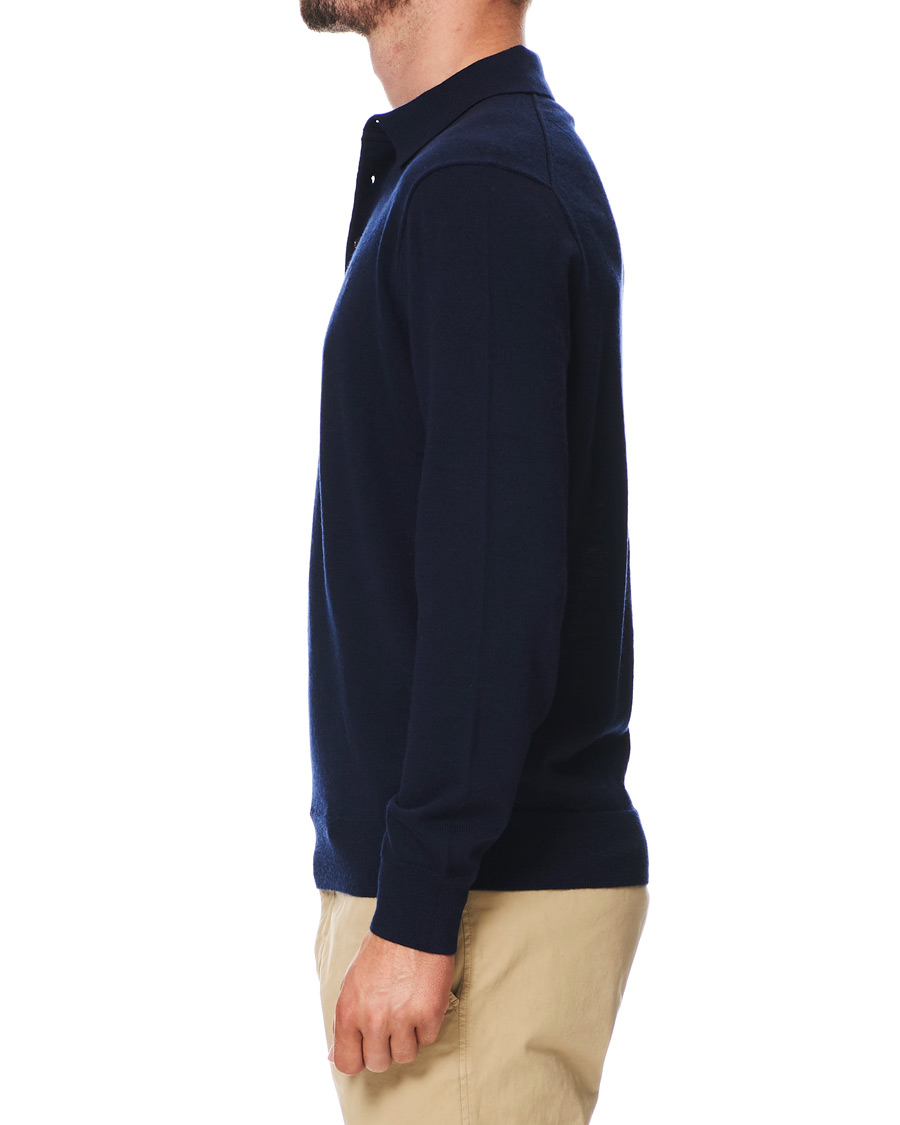 Heren | Truien | Polo Ralph Lauren | Merino Knitted Polo Hunter Navy