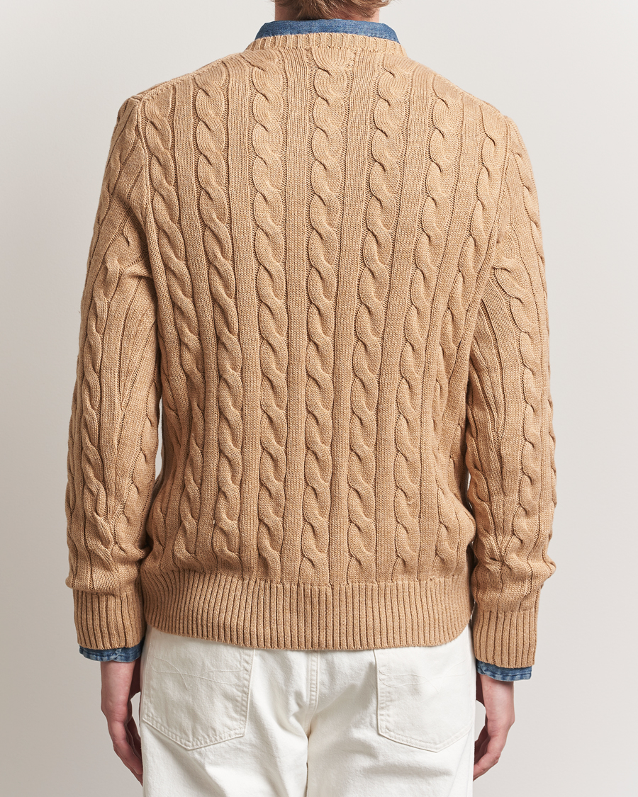 Heren | Truien | Polo Ralph Lauren | Cotton Cable Pullover Camel Melange