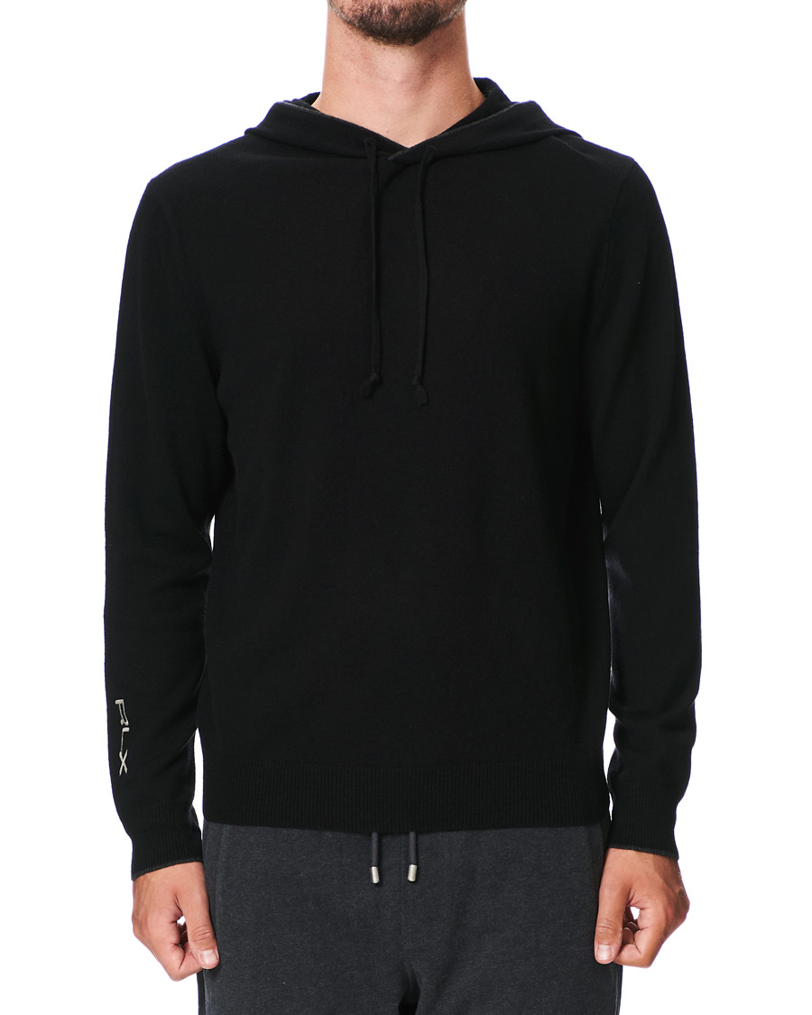 Heren | Truien | RLX Ralph Lauren | Washable Cashmere Hoodie Black