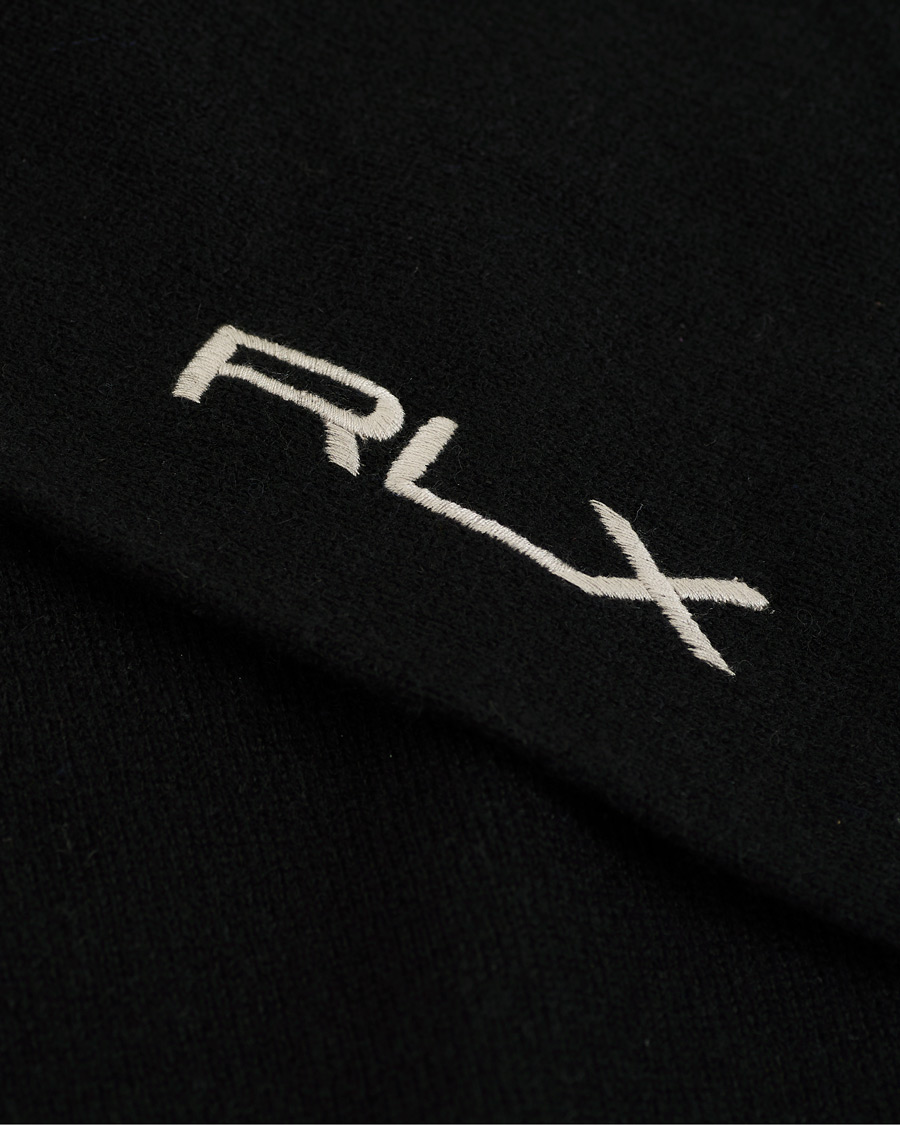 Heren | Truien | RLX Ralph Lauren | Washable Cashmere Hoodie Black