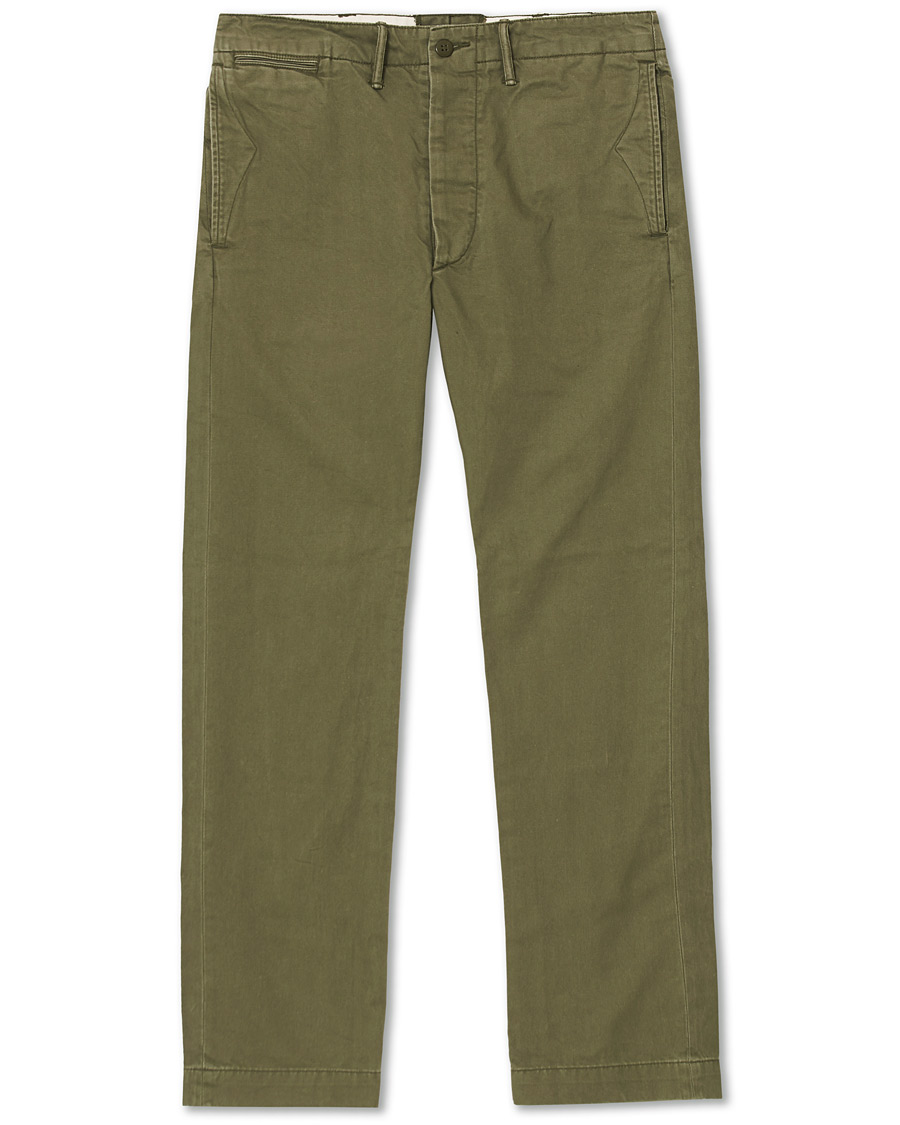 Heren | Broeken | RRL | Officer Chino Olive