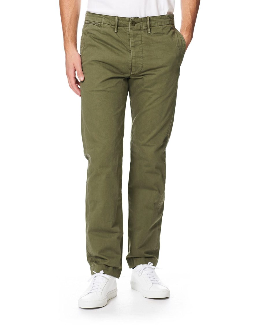 Heren | Broeken | RRL | Officer Chino Olive