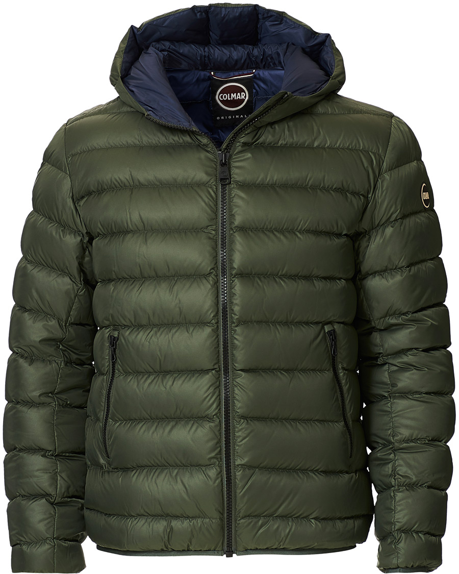 Heren | Jassen | Colmar | Concrete Down Hooded Jacket Matcha