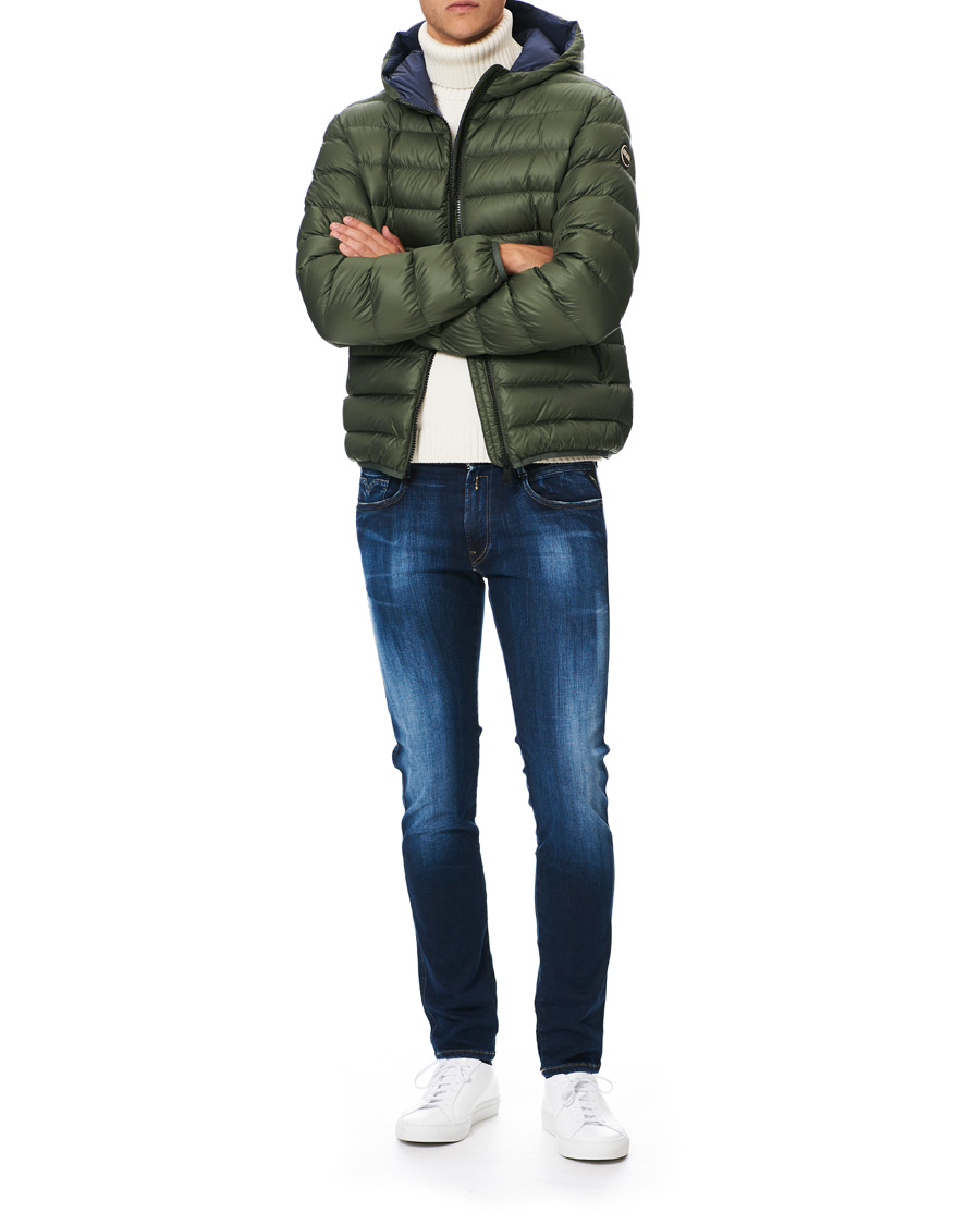 Heren | Jassen | Colmar | Concrete Down Hooded Jacket Matcha
