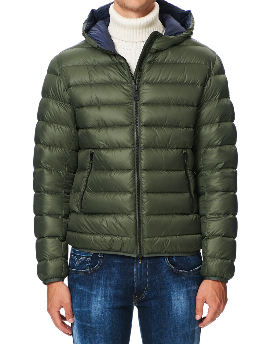 Heren | Jassen | Colmar | Concrete Down Hooded Jacket Matcha