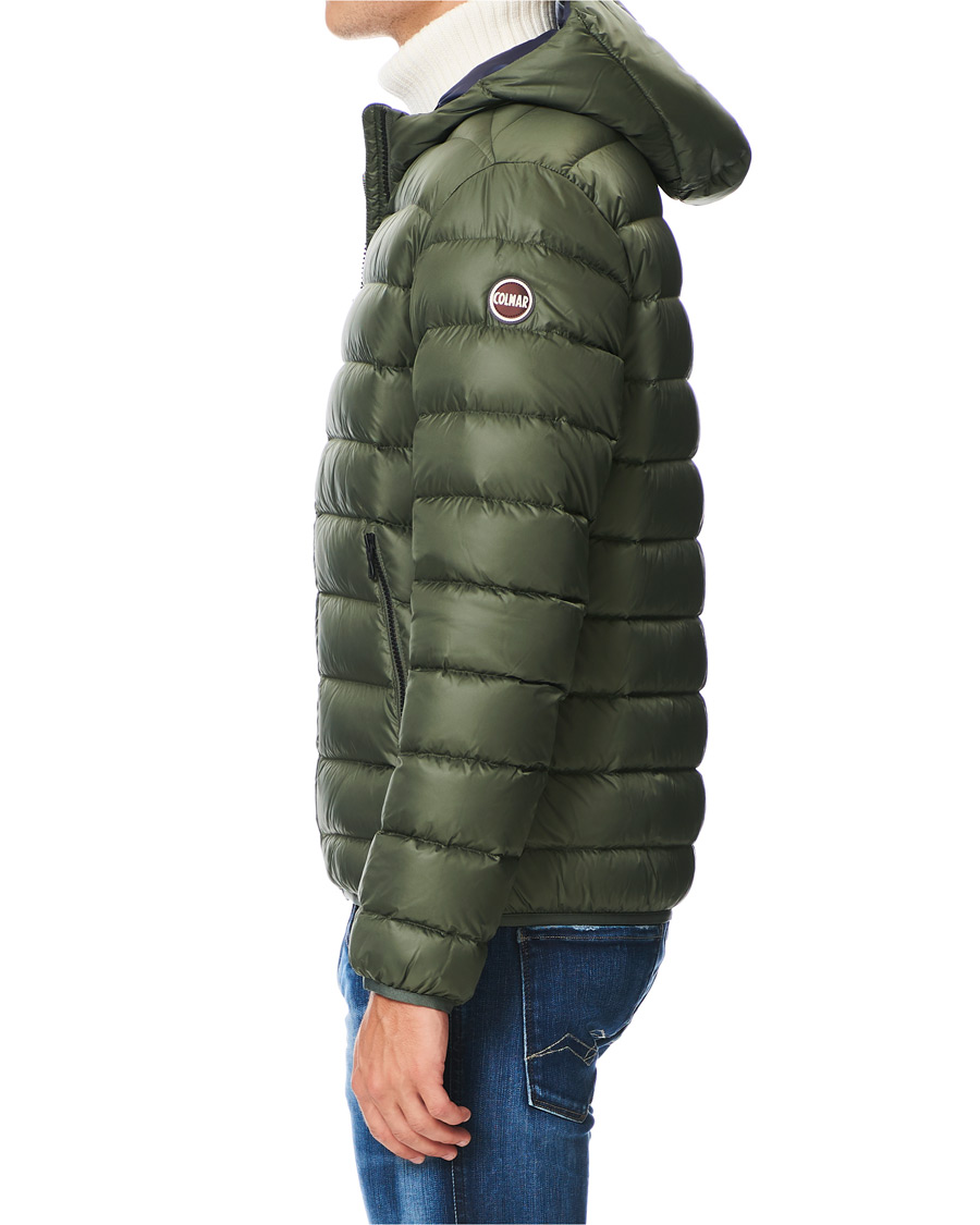 Heren | Jassen | Colmar | Concrete Down Hooded Jacket Matcha