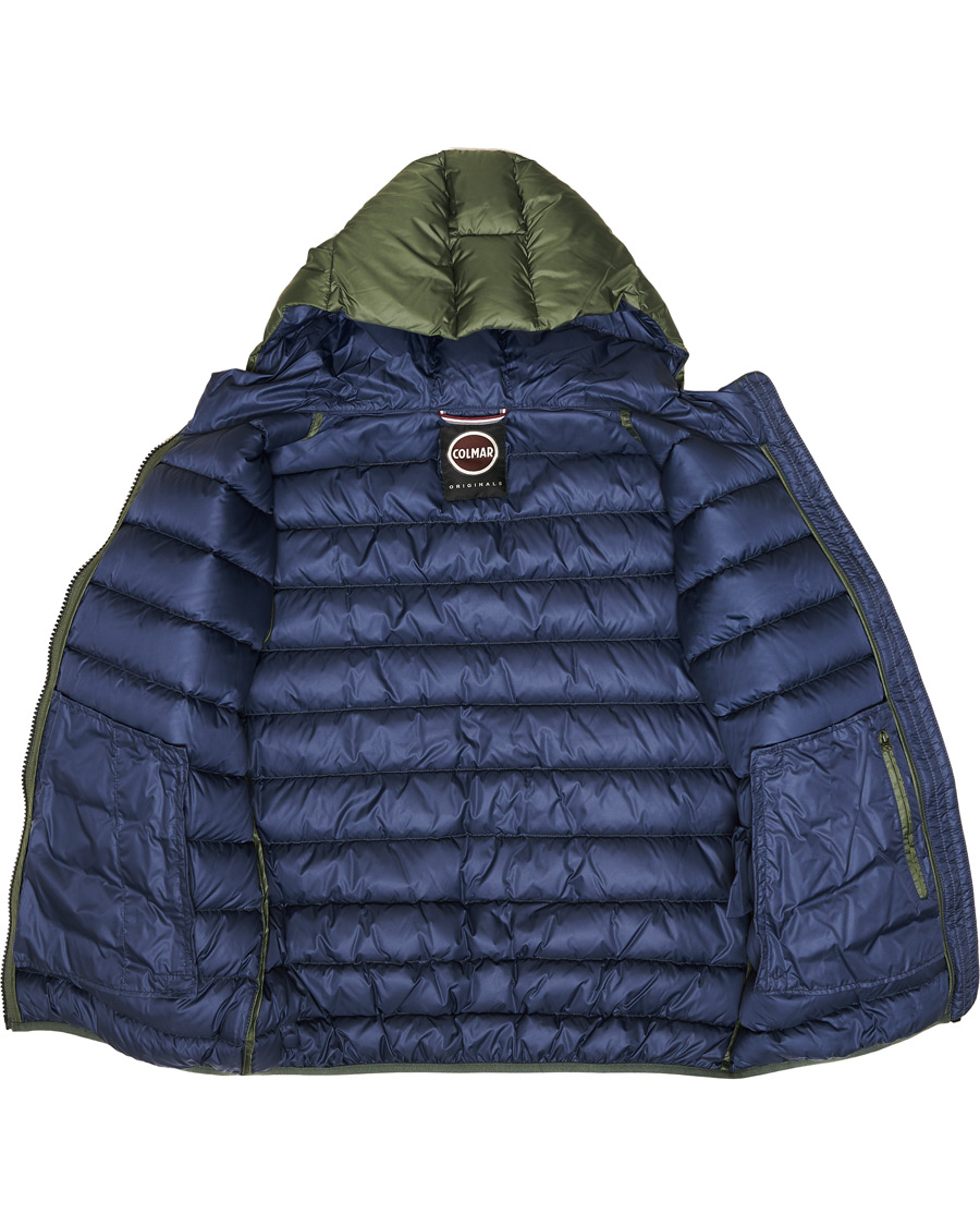 Heren | Jassen | Colmar | Concrete Down Hooded Jacket Matcha