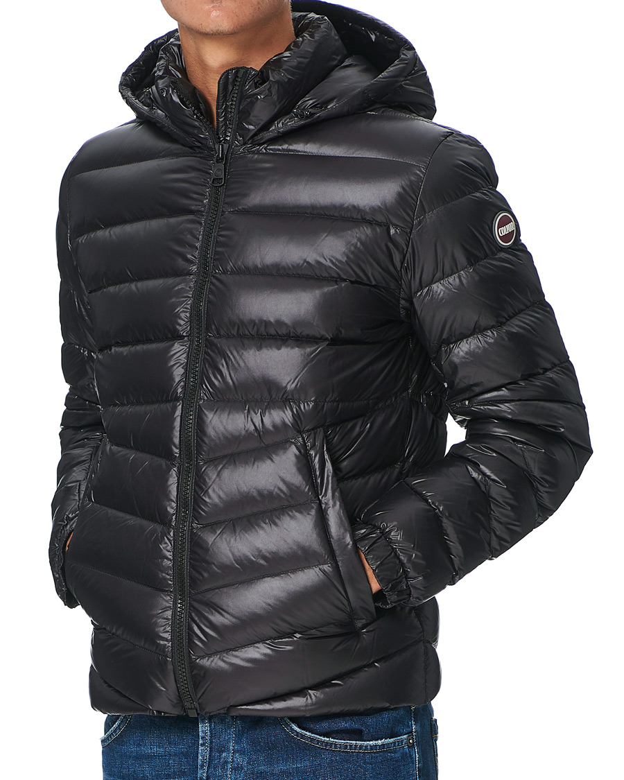 Heren | Jassen | Colmar | Blaze High Shine Down Hooded Jacket Black