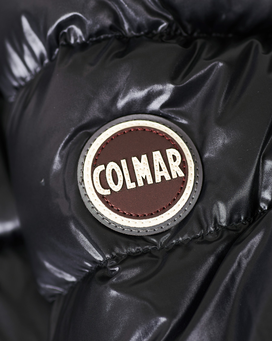 Heren | Jassen | Colmar | Blaze High Shine Down Hooded Jacket Black