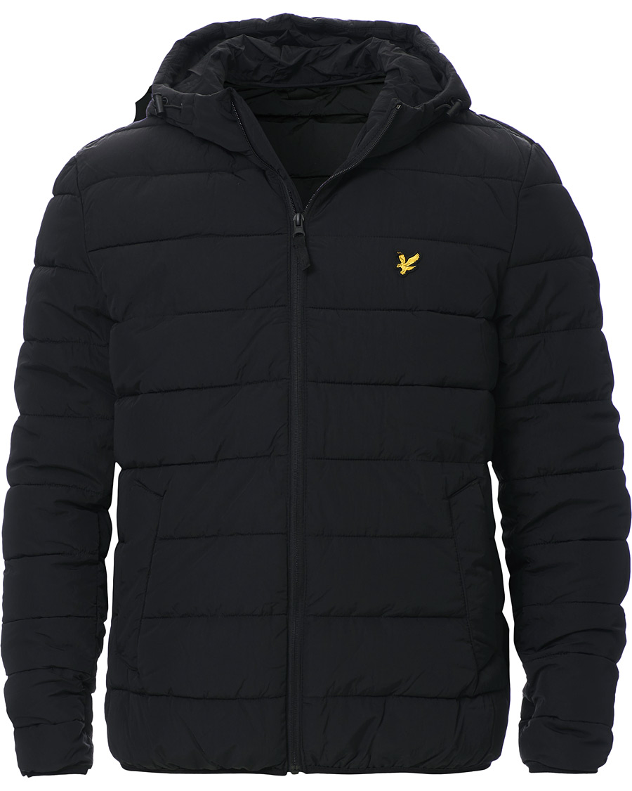 Heren | Jassen | Lyle & Scott | Lightweight Puffer Jacket Jet Black