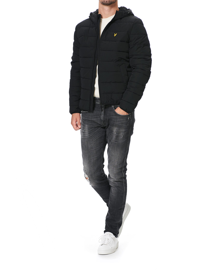 Heren | Jassen | Lyle & Scott | Lightweight Puffer Jacket Jet Black