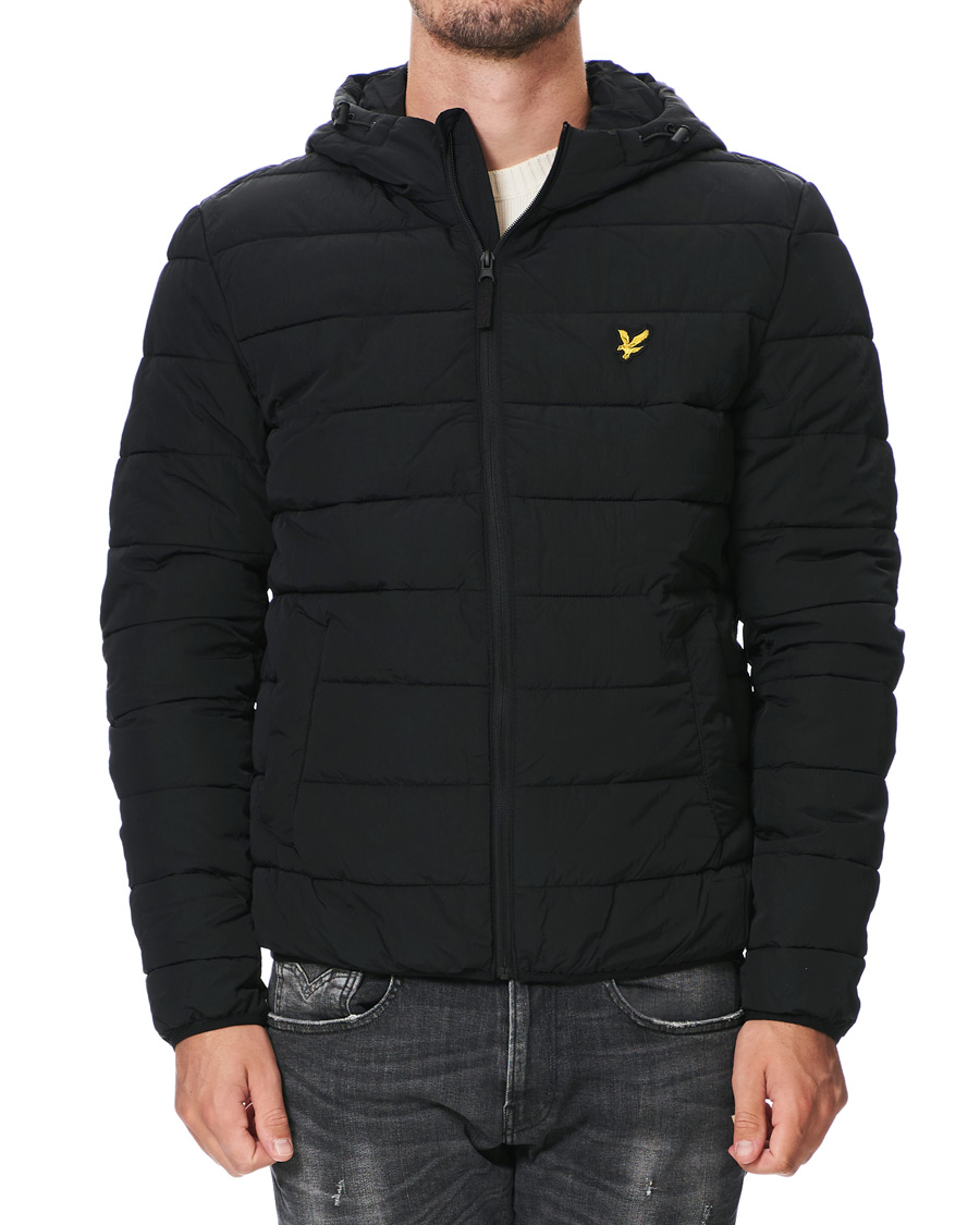 Heren | Jassen | Lyle & Scott | Lightweight Puffer Jacket Jet Black