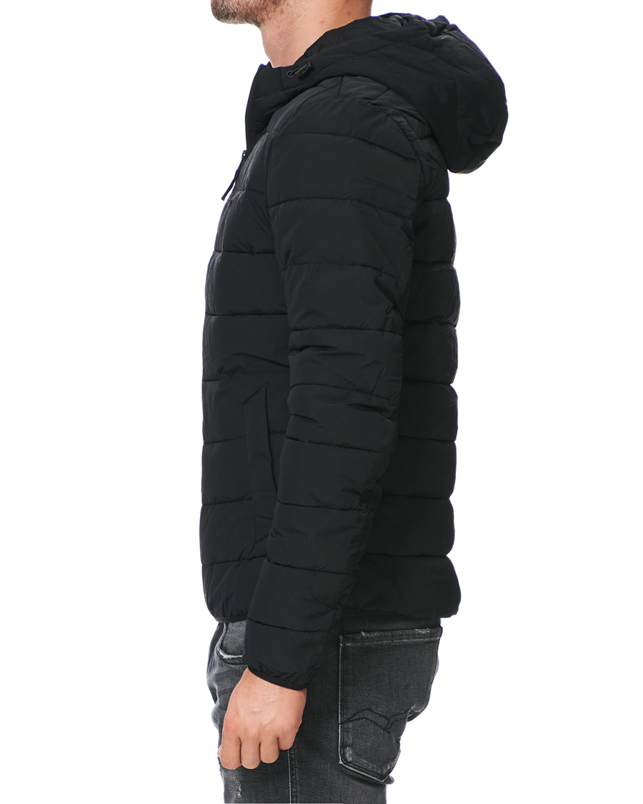 Heren | Jassen | Lyle & Scott | Lightweight Puffer Jacket Jet Black
