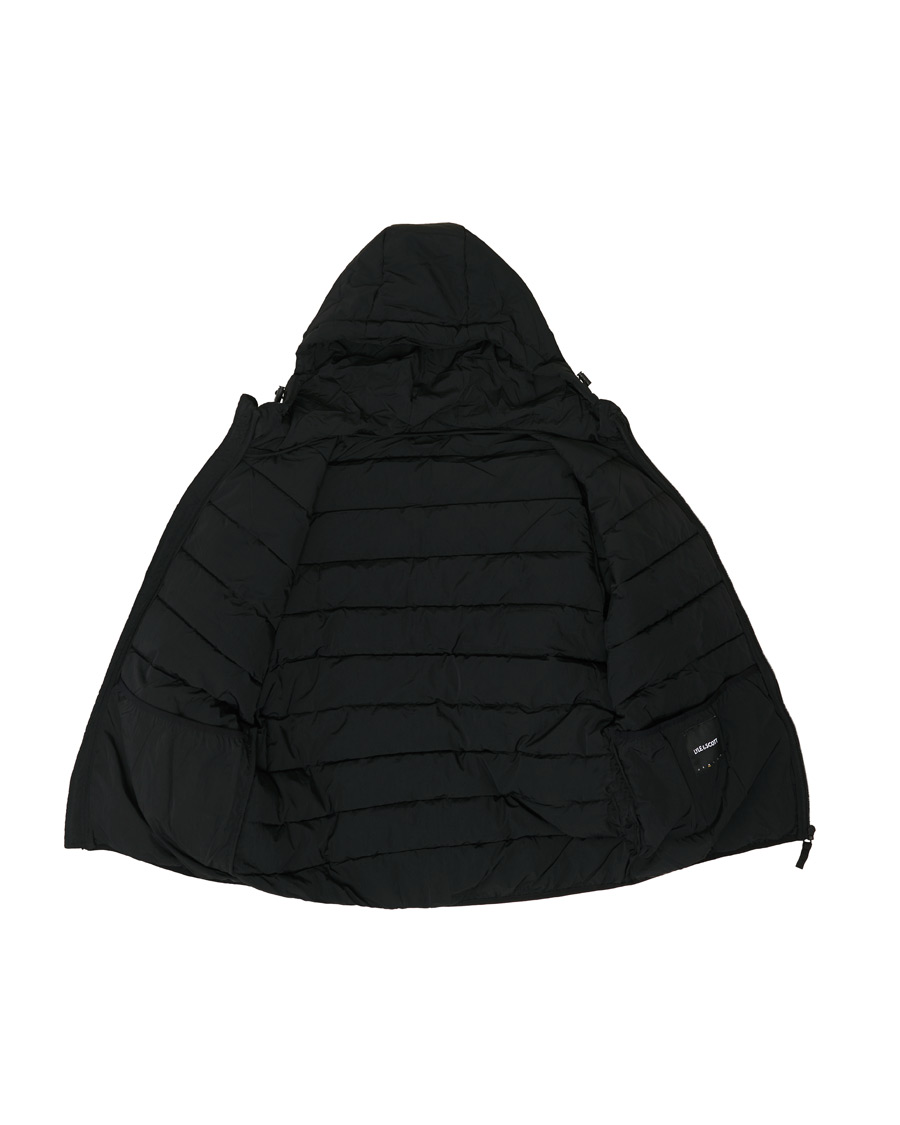 Heren | Jassen | Lyle & Scott | Lightweight Puffer Jacket Jet Black