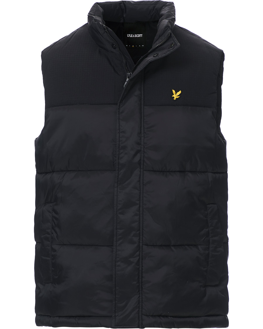 Heren | Jassen | Lyle & Scott | Wadded Gilet Vest Black