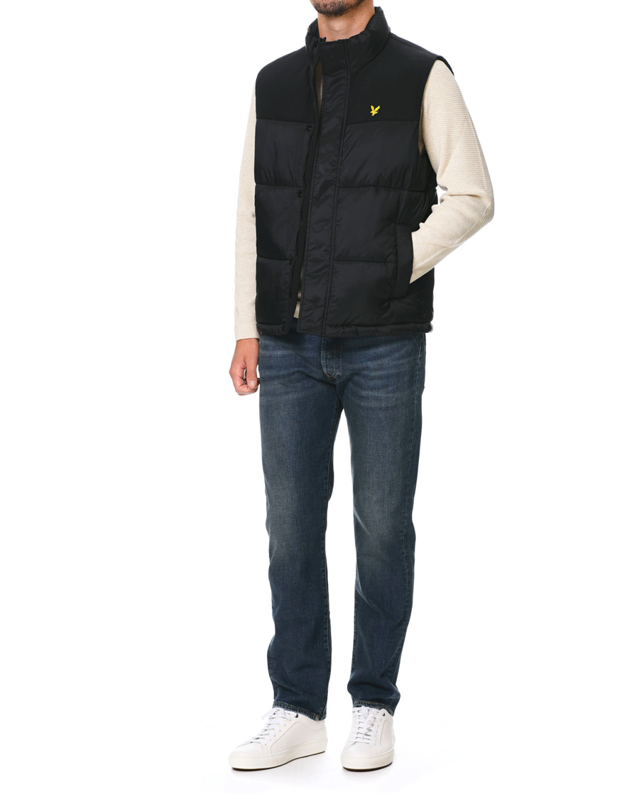 Heren | Jassen | Lyle & Scott | Wadded Gilet Vest Black