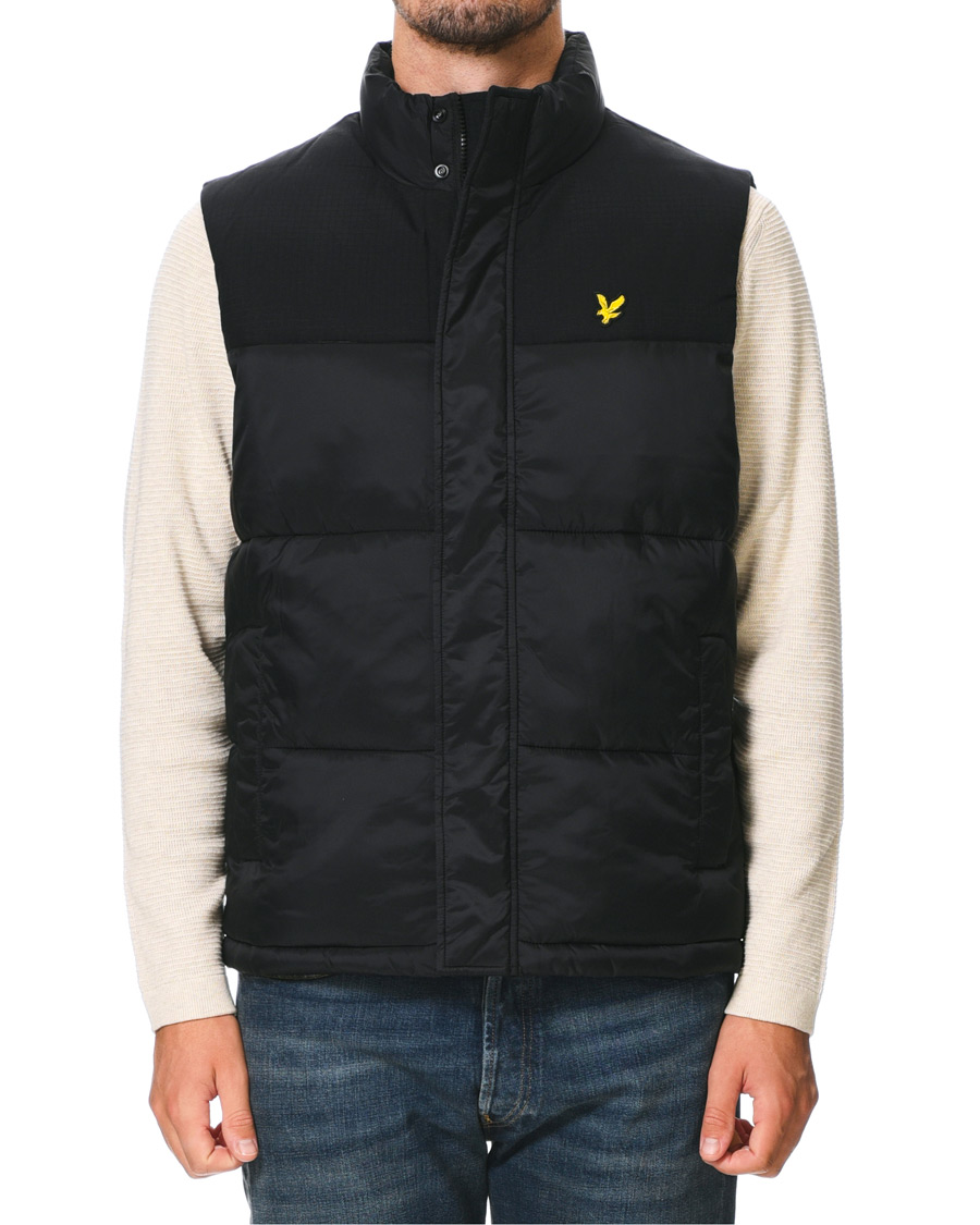 Heren | Jassen | Lyle & Scott | Wadded Gilet Vest Black