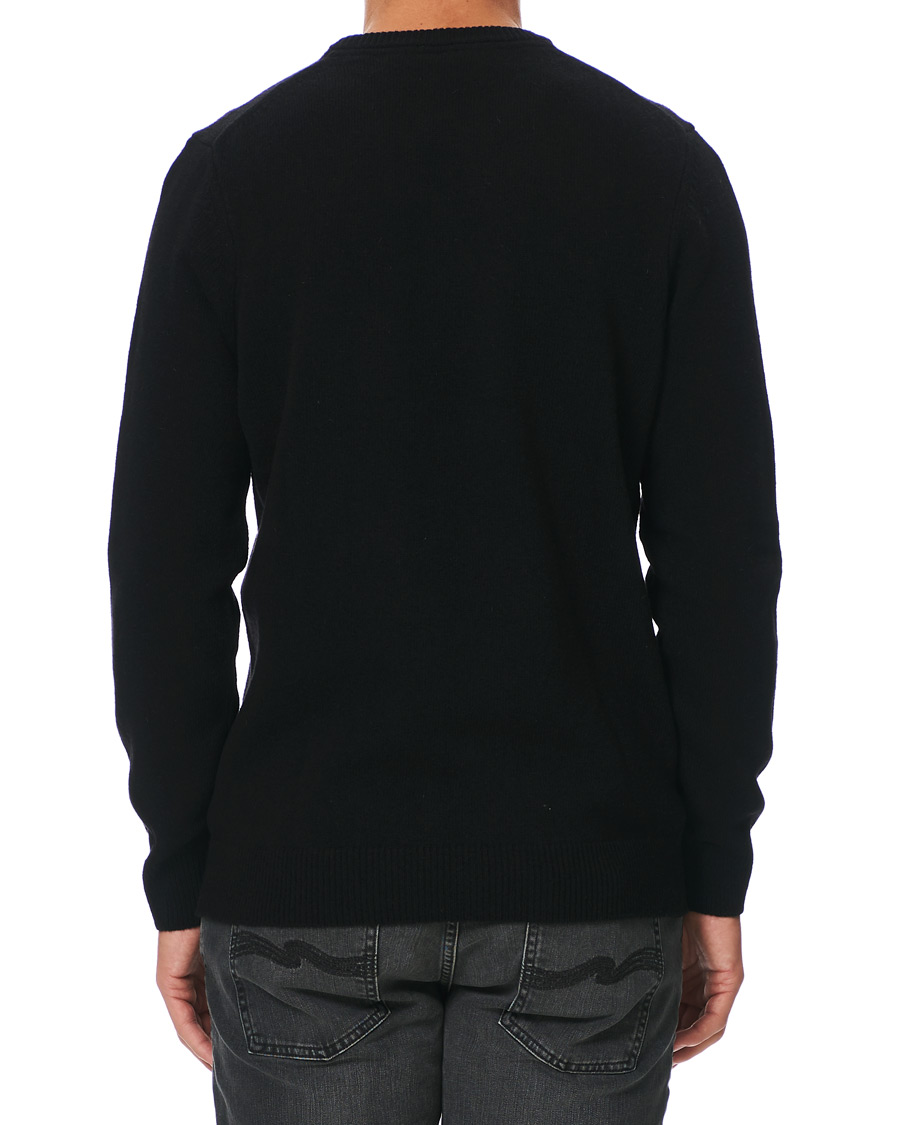 Heren | Truien | Lyle & Scott | Lambswool Crew Neck Pullover Black