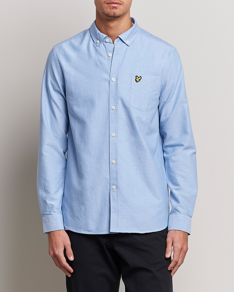 Heren | Kleding | Lyle & Scott | Lightweight Oxford Shirt Riviera Blue