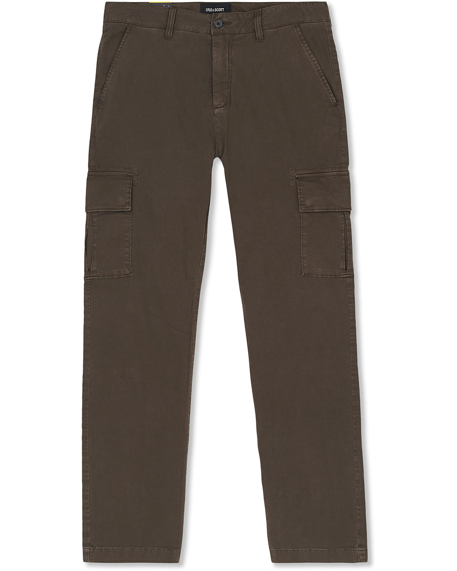 Heren | Broeken | Lyle & Scott | Cargo Pants Trek Green