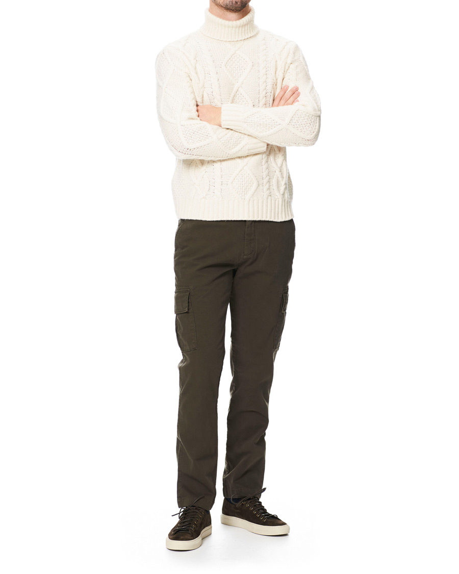 Heren | Broeken | Lyle & Scott | Cargo Pants Trek Green