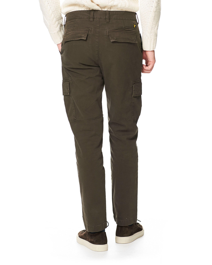 Heren | Broeken | Lyle & Scott | Cargo Pants Trek Green