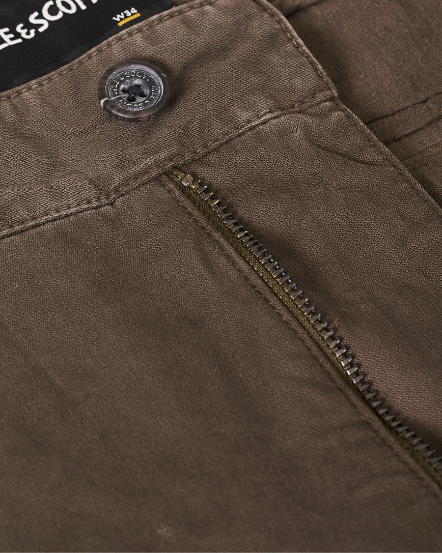 Heren | Broeken | Lyle & Scott | Cargo Pants Trek Green