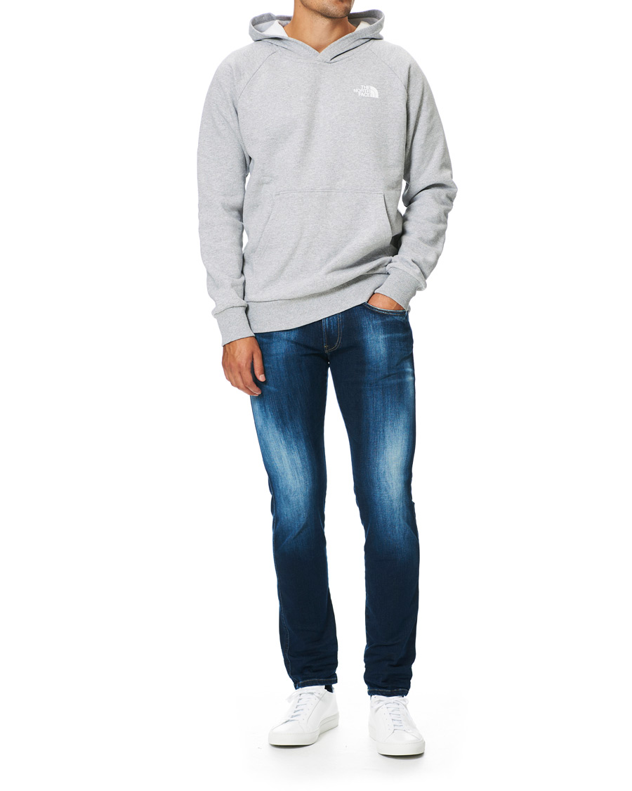 Heren | Truien | The North Face | Raglan Redbox Hoodie Grey Heather