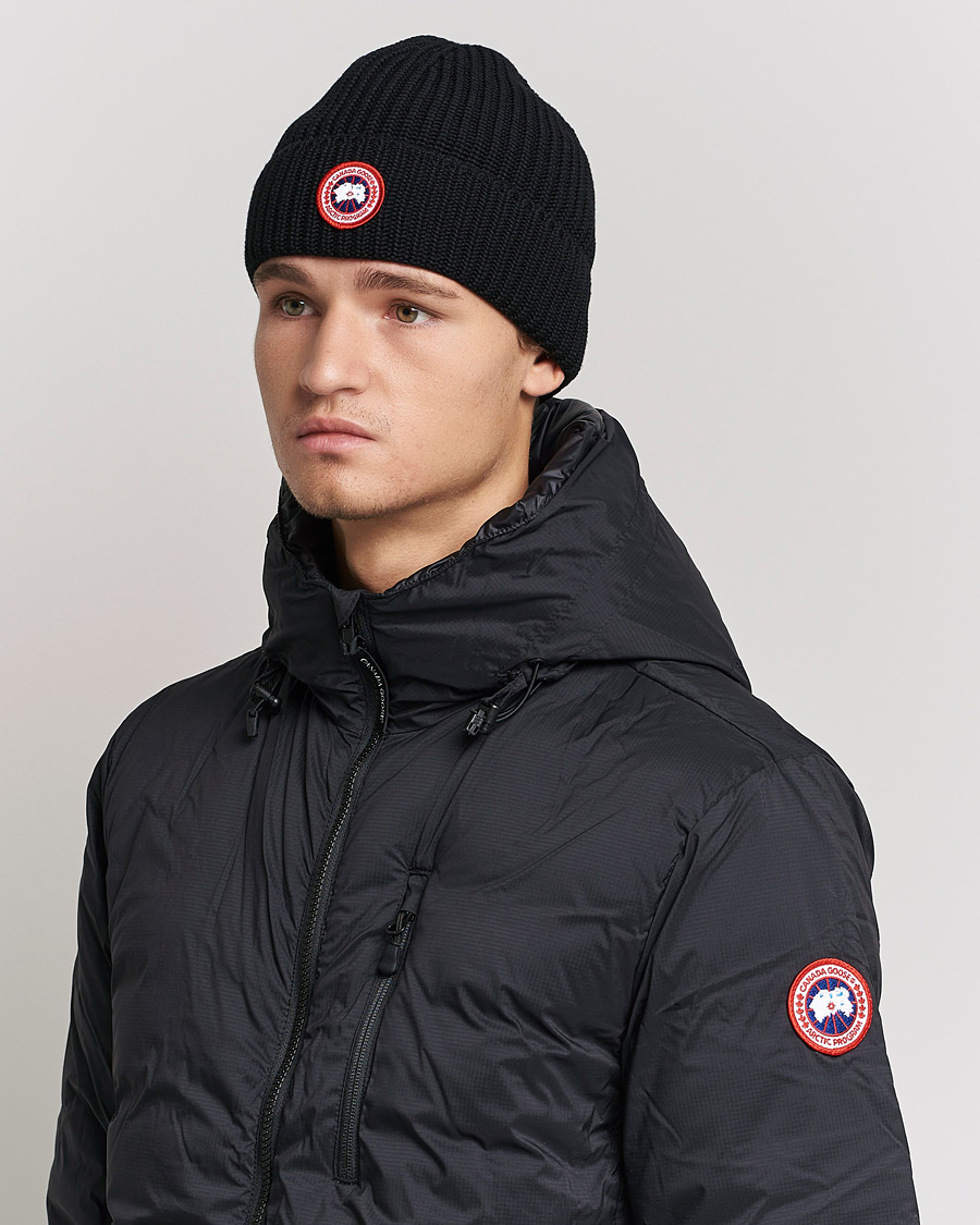 Heren |  | Canada Goose | Arctic Disc Rib Toque Black