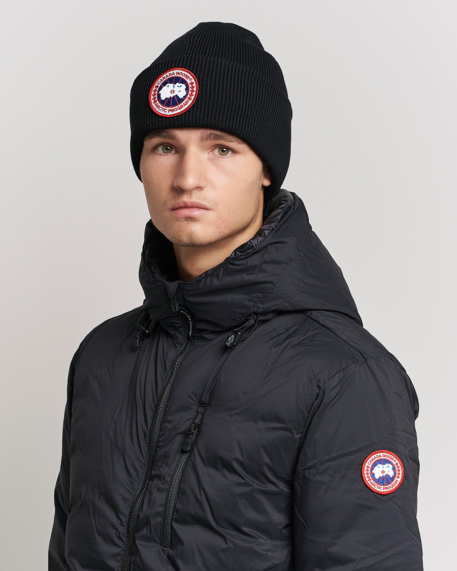 Heren | Canada Goose Arctic Disc Toque Black | Canada Goose | Arctic Disc Toque Black