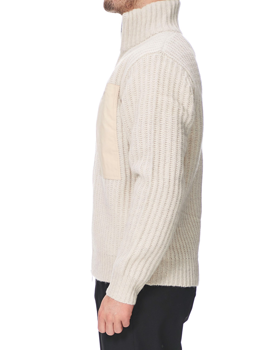Heren | Truien | Tiger of Sweden Jeans | Rynger Wool Full Zip Beige