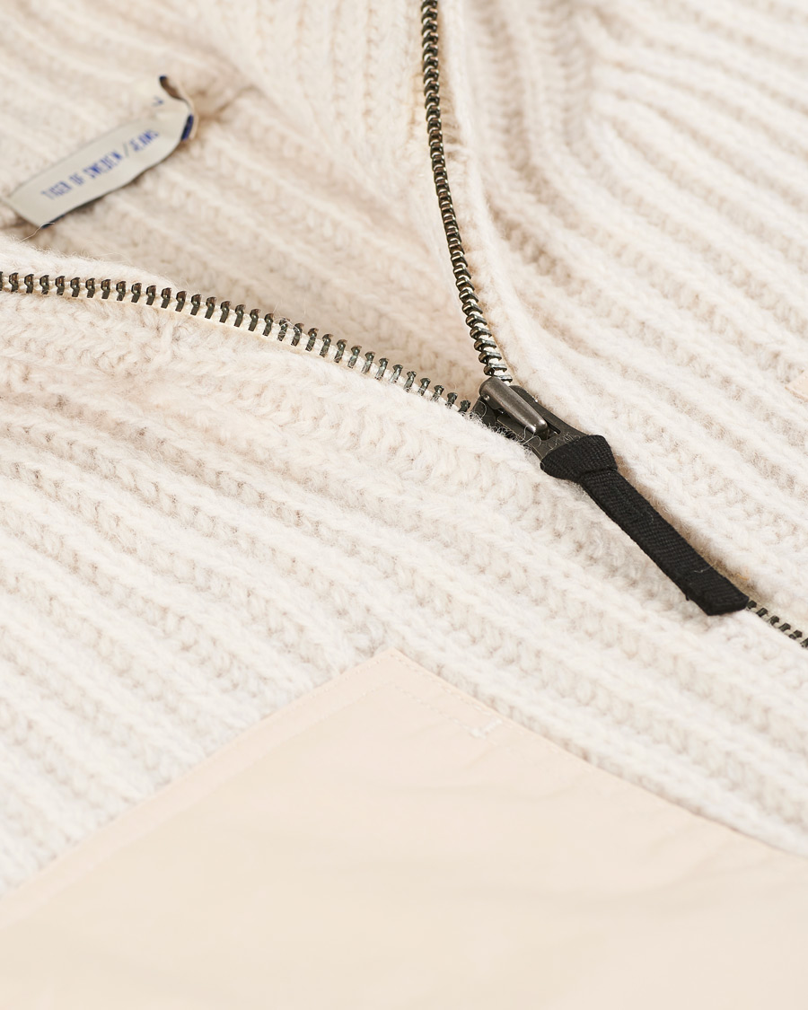 Heren | Truien | Tiger of Sweden Jeans | Rynger Wool Full Zip Beige