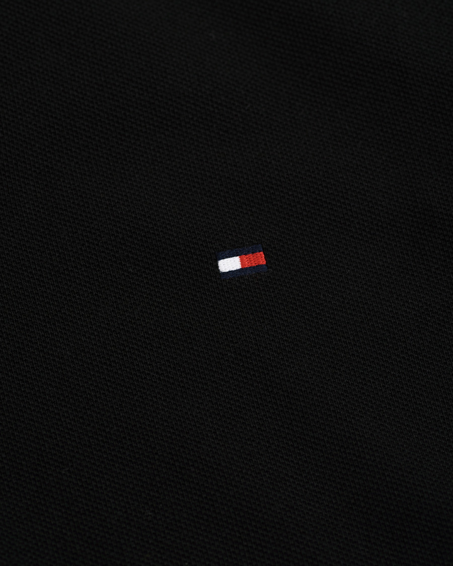 Heren | Polo's | Tommy Hilfiger | Slim Fit Tipped Polo Black