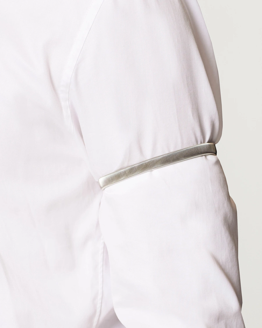 Heren | Sieraden | Amanda Christensen | Shirt Sleeve Holder Silver