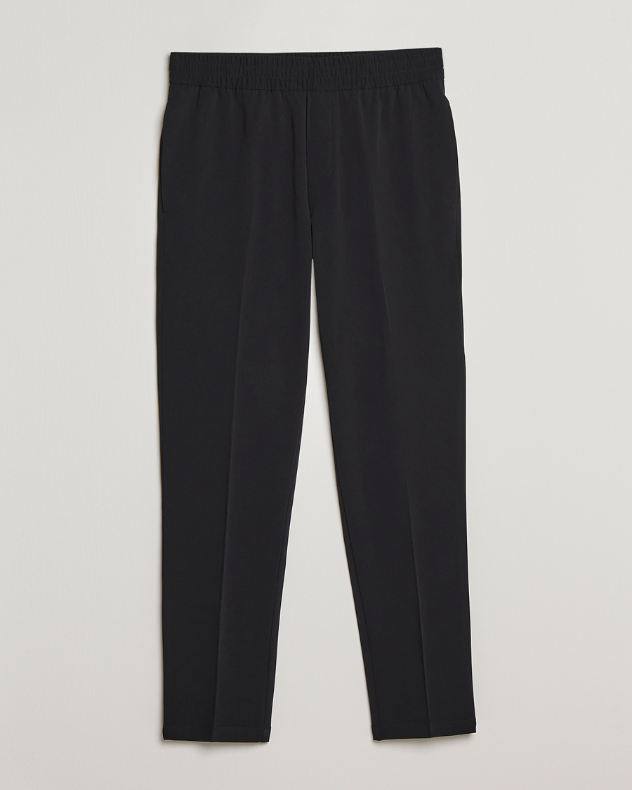 Heren | Broeken | Samsøe Samsøe | Smithy Drawstring Trousers Black