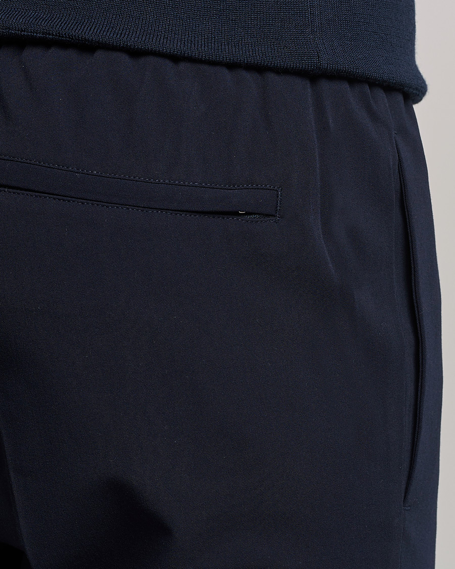 Heren | Broeken | Samsøe Samsøe | Smithy Drawstring Trousers Night Sky