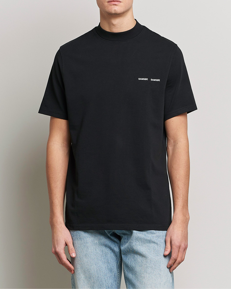 Heren | Samsøe Samsøe | Samsøe Samsøe | Norsbro Organic Cotton Tee Black