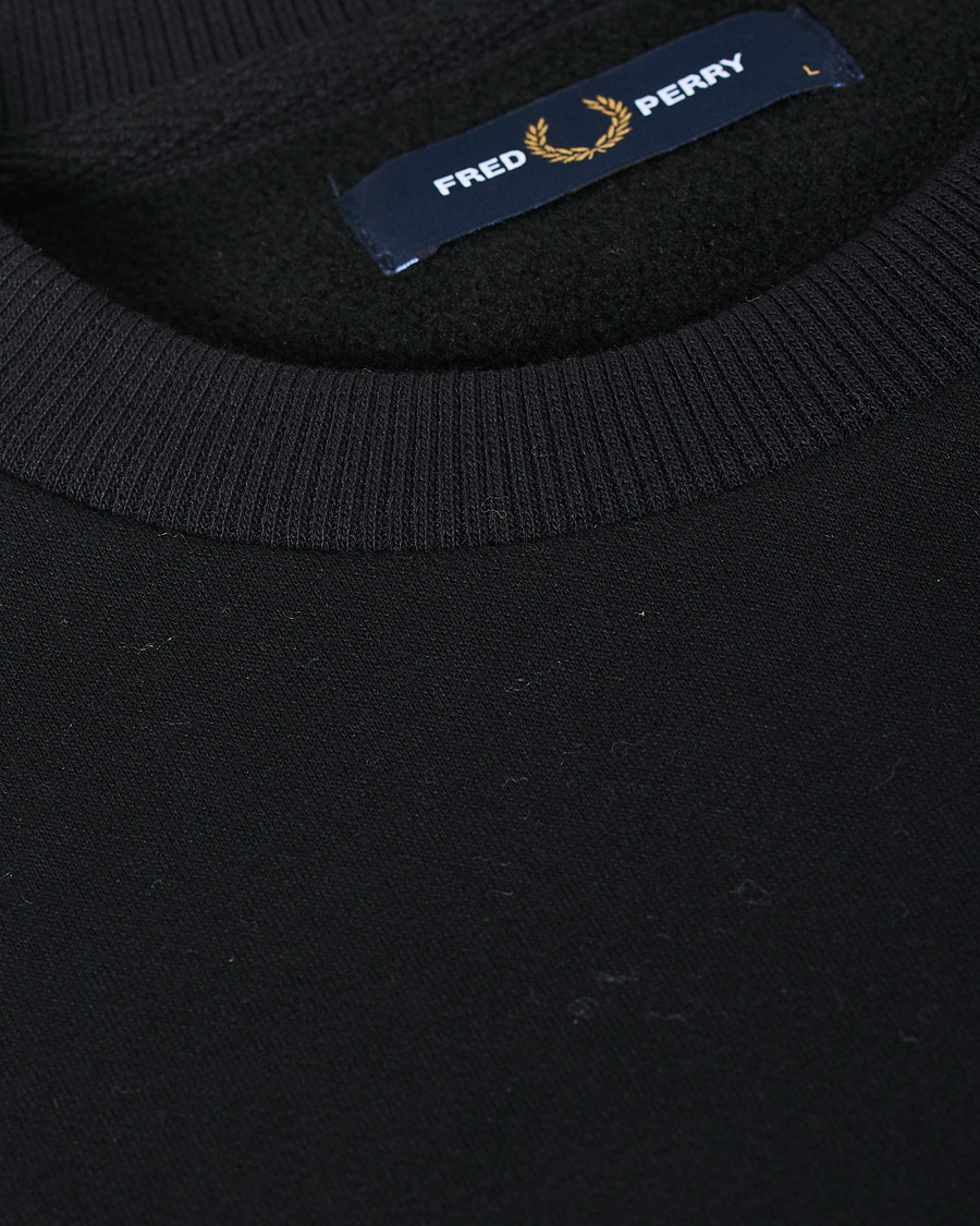 Heren | Truien | Fred Perry | Graphic Sweatshirt Black