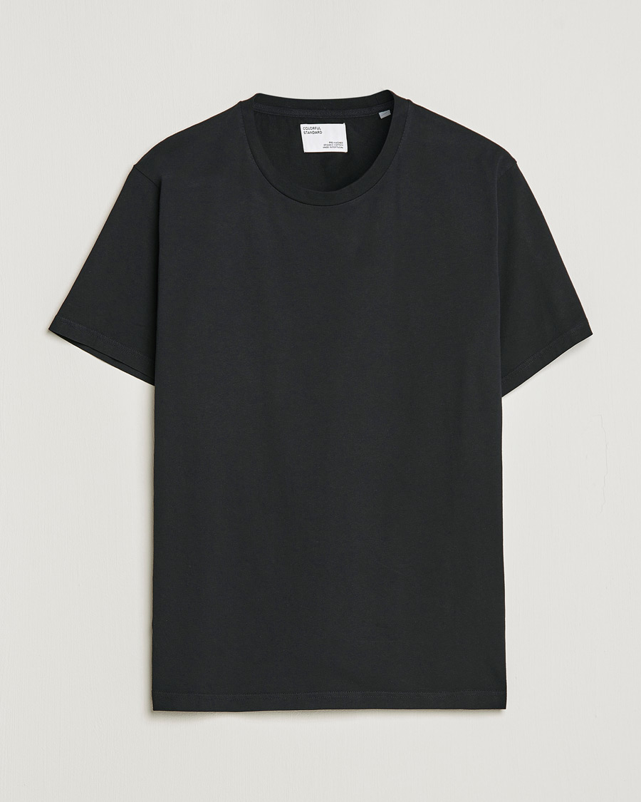 Heren | T-shirts | Colorful Standard | Classic Organic T-Shirt Deep Black