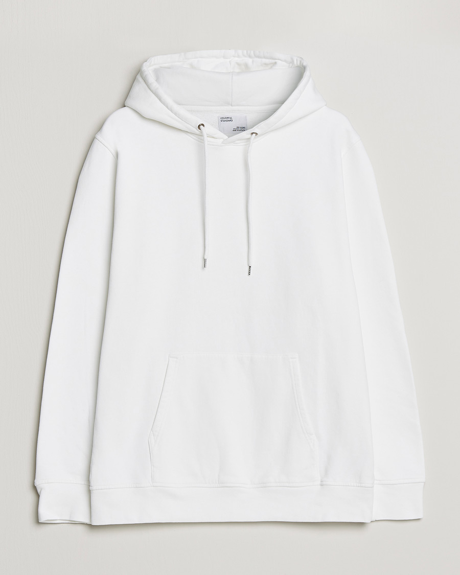 Heren | Truien | Colorful Standard | Classic Organic Hood Optical White