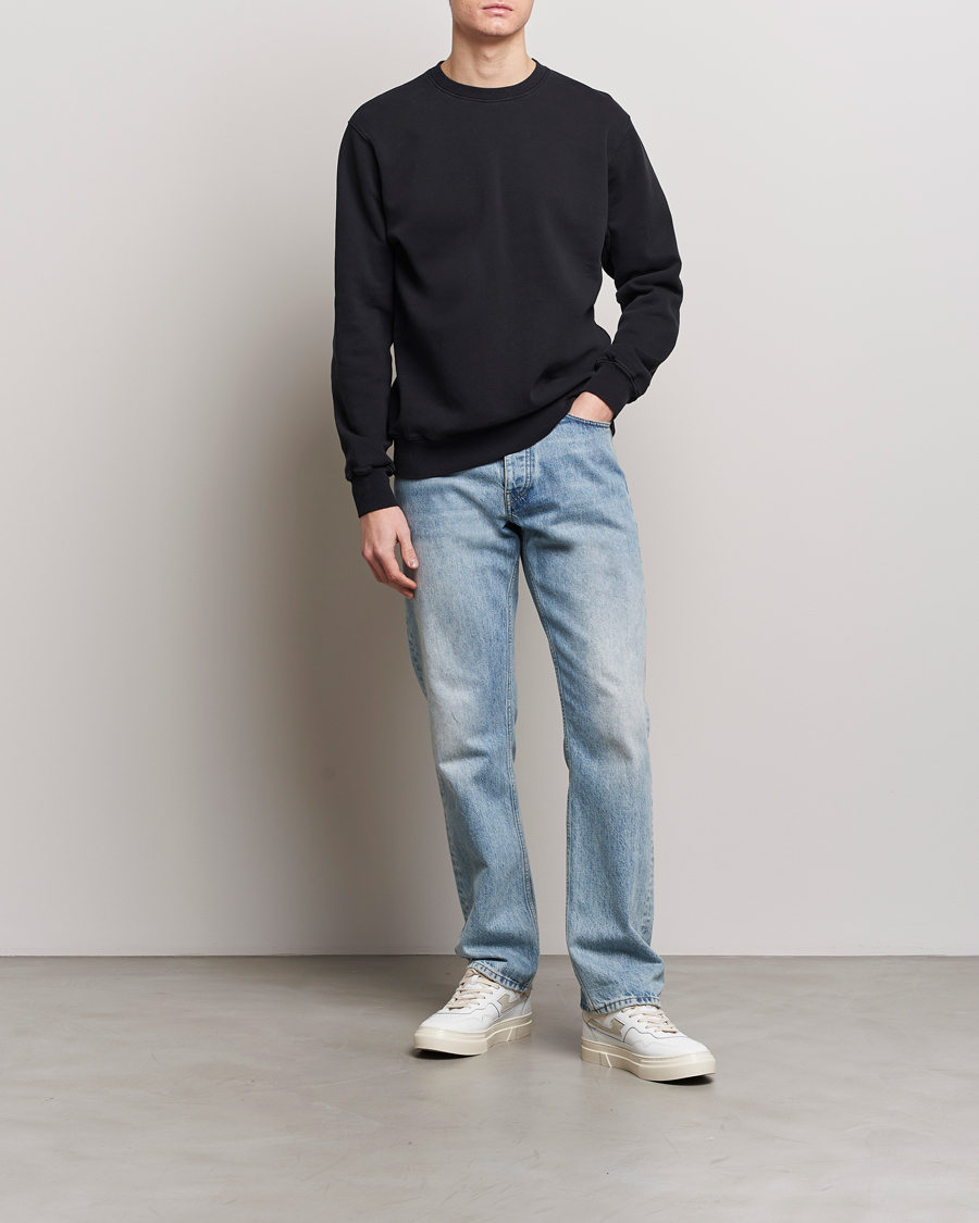 Heren | Truien | Colorful Standard | Classic Organic Crew Neck Sweat Deep Black