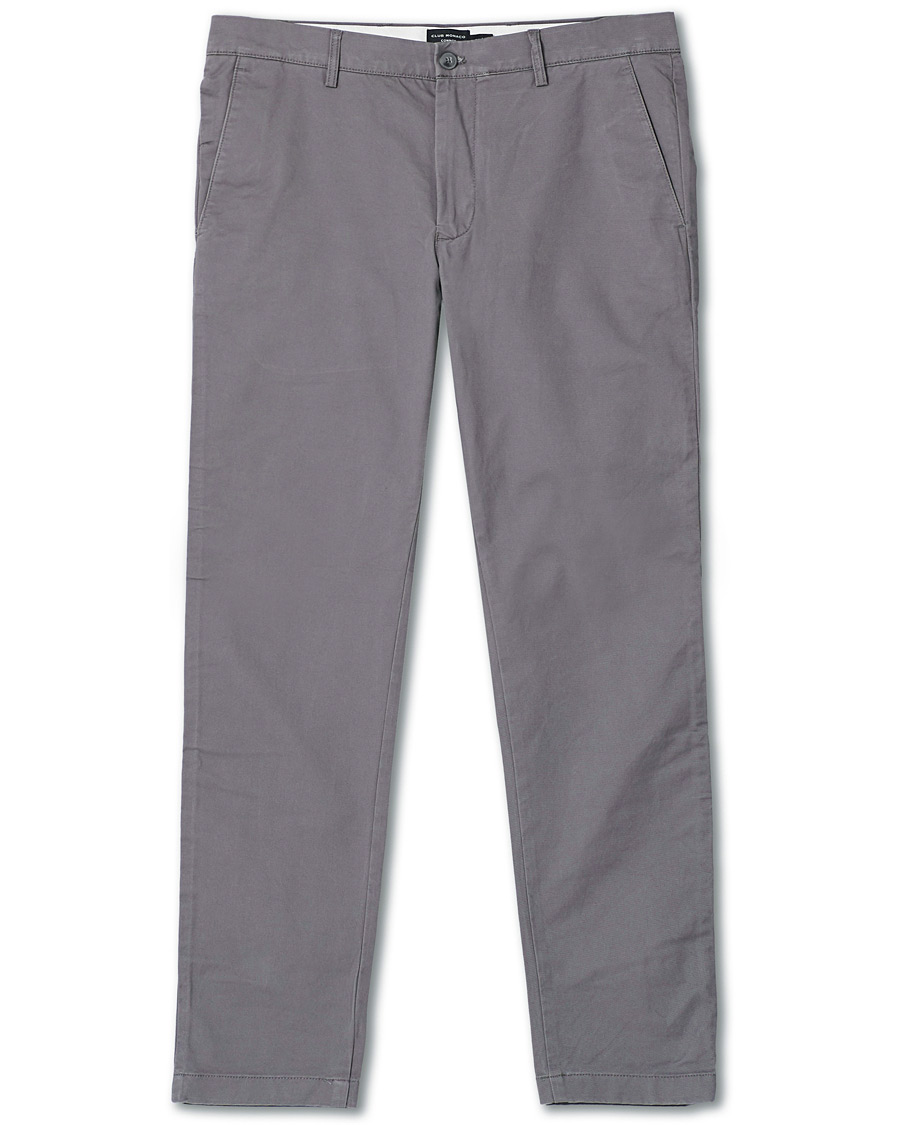 Heren | Broeken | Club Monaco | Connor Cotton Stretch Chino Grey