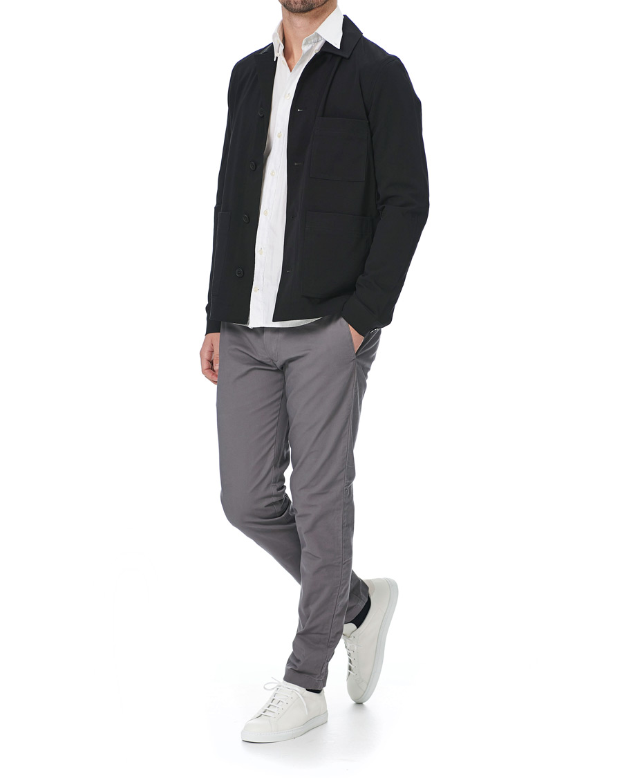 Heren | Broeken | Club Monaco | Connor Cotton Stretch Chino Grey