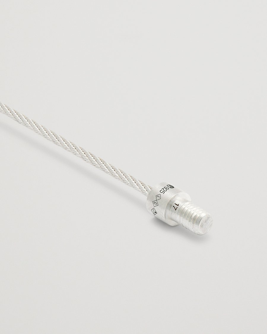 Heren | Sieraden | LE GRAMME | Cable Bracelet Brushed Sterling Silver 7g