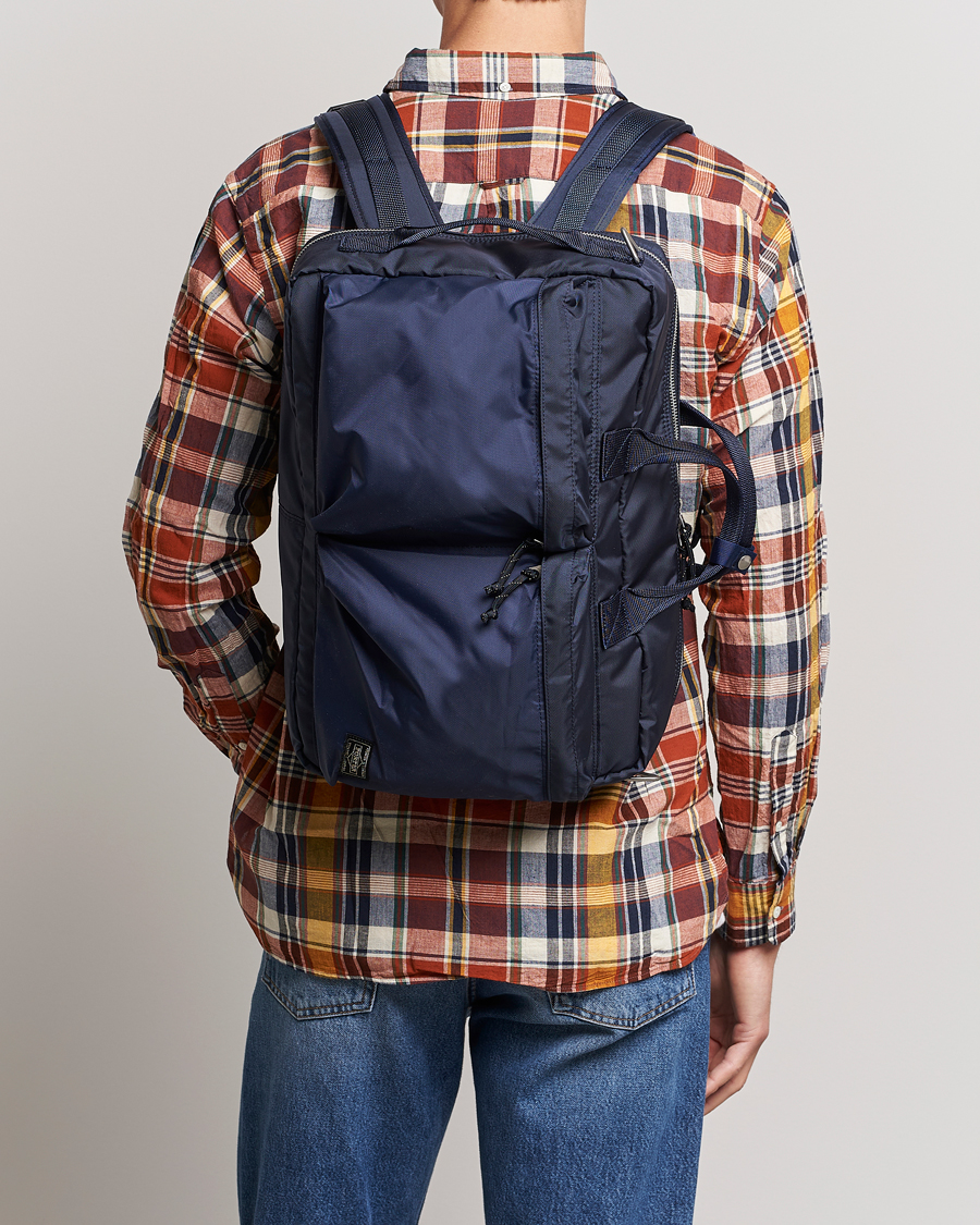 Heren | Tassen | Porter-Yoshida & Co. | Porter-Yoshida & Co.Force 3Way BriefcaseNavy Blue