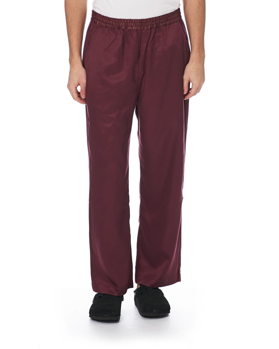 Heren | Pyjama's en gewaden | CDLP | Home Suit Long Sleeve Burgundy