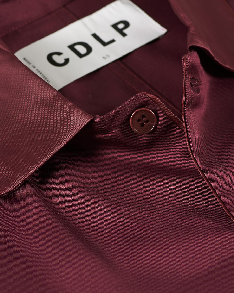 Heren | Pyjama's en gewaden | CDLP | Home Suit Long Sleeve Burgundy